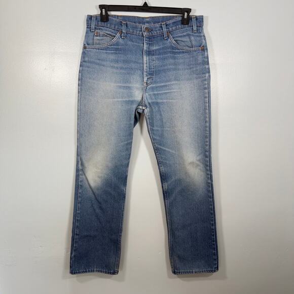 Vintage Levi’s 505 Orange Tab Talon 42 Zipper 1978‑83 USA 515 Rivet 36x34 - Picture 1 of 9